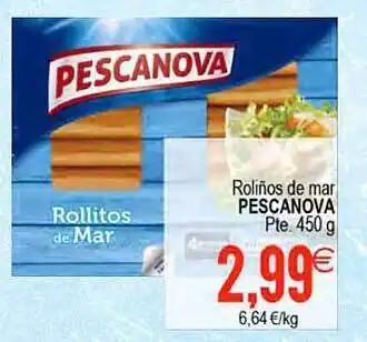 Plenus Supermercados Roliños de mar pescanova oferta