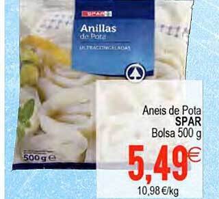 Plenus Supermercados Aneis de pota spar oferta