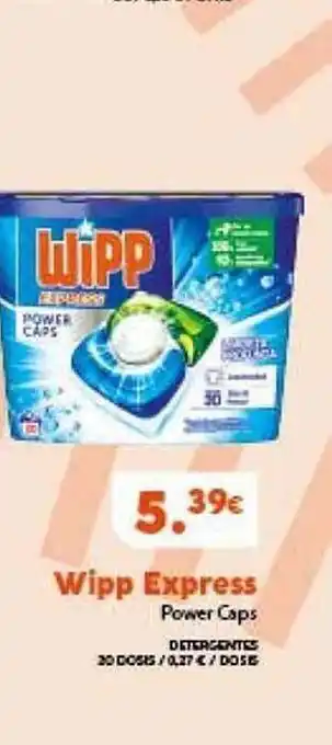 Hiperber Wipp express power caps oferta