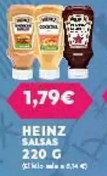 Hiperber Heinz salsas oferta
