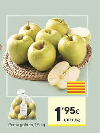 Caprabo Poma golden oferta