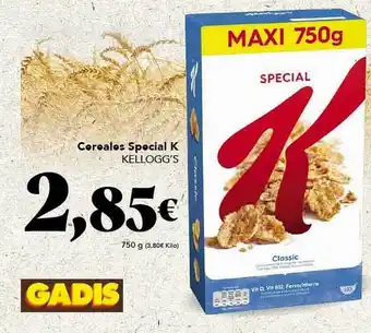 Gadis Cereales special k kellogg's oferta