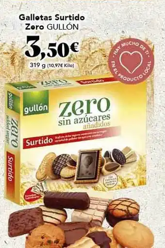Gadis Galletas surtido zero gullón oferta