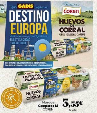 Gadis Huevos camperos m coren oferta