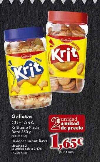 Gadis Galletas cuétara oferta