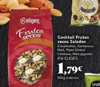 Gadis Cocktail frutos secos salados ifa eliges oferta