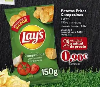 Gadis Patatas fritas campesinas lay's oferta