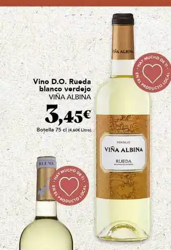 Gadis Vino d.o. rueda blanco verdejo viña albina oferta