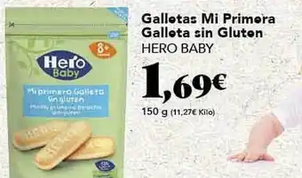 Gadis Galletas mi primera galleta sin gluten hero baby oferta