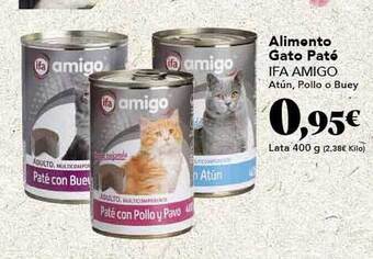 Gadis Alimento gato paté ifa amigo oferta