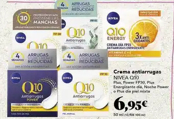 Gadis Crema antiarrugas nivea q10 oferta