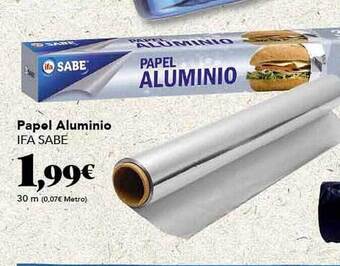 Gadis Papel aluminio ifa sabe oferta