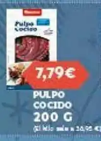 Hiperber Pulpo cocido oferta