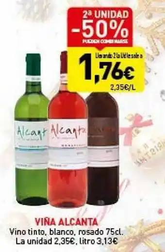 Hiperber Viña alcanta vino tinto blanco rosado oferta