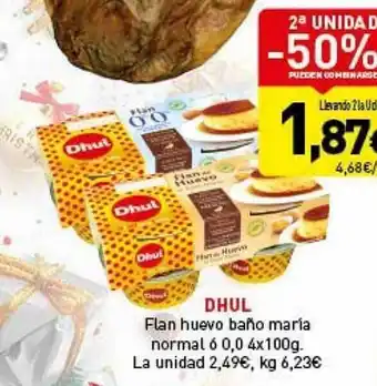 Hiperber Dhul flan huevo baño maria normal 6 0.0 oferta