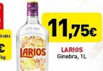 Hiperber Larios ginebra oferta