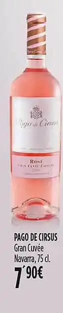 Hipercor Pago de cirsus gran cuvée navarra oferta