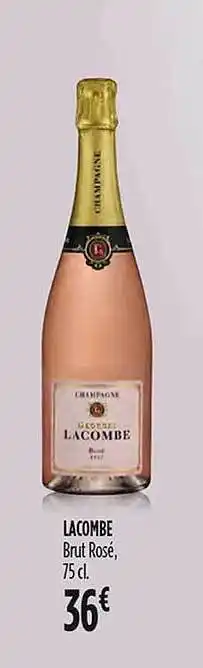 Hipercor Lacombe brut rosé oferta