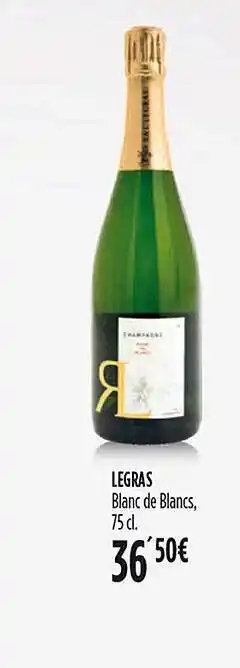 Hipercor Legras blanc de blancs oferta