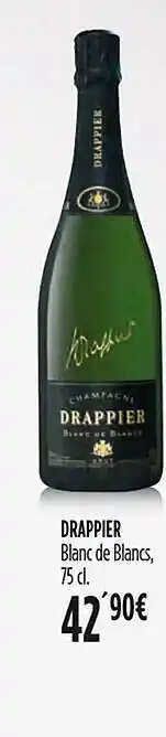 Hipercor Drappier blanc de blancs oferta