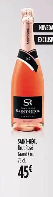 Hipercor Saint-réol brut rosé grand cru oferta