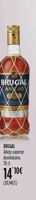 Hipercor Brugal añejo superior dominicano oferta