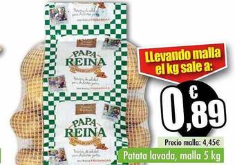 Unide Supermercados Patata lavada malla oferta