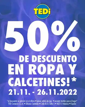 TEDi Ropa y calcetines oferta