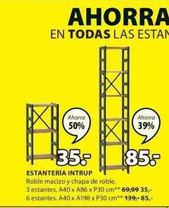 JYSK Estanteria intrup oferta