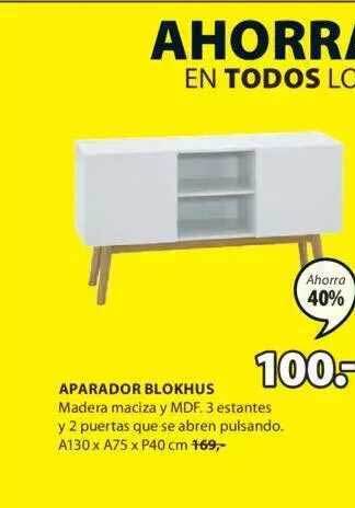 JYSK Aparador blokhus oferta