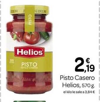 Supermercados El Jamón Pisto casero helios oferta