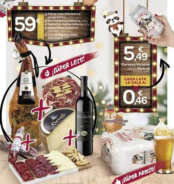 Supermercados El Jamón Cerveza victoria oferta