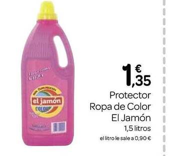 Supermercados El Jamón Protector ropa de color el jamón oferta