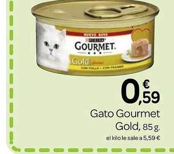 Supermercados El Jamón Gato gourmet gold oferta