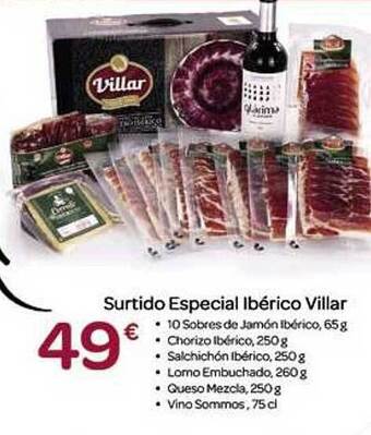 Surtido especial ibérico villar