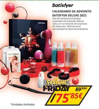 Dynos Informática Calendario de Adviento Satisfyer Deluxe 2022 oferta
