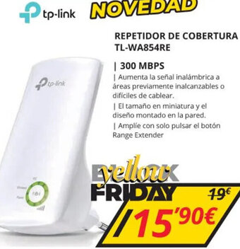 Dynos Informática Repetidor de Cobertura TL-WA854RE oferta