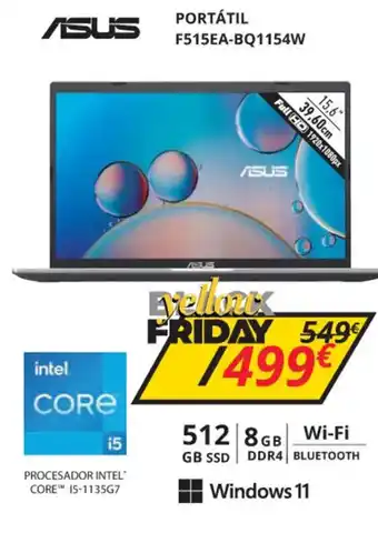 Dynos Informática Portátil F515EA-BQ1154W oferta