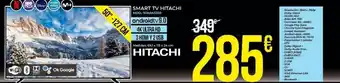 Embargos a lo bestia Smart TV Hitachi oferta