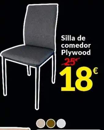 Silla de Comedor Plywood