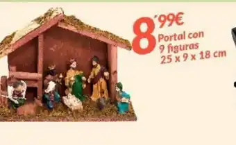 Embargos a lo bestia Portal con 9 Figuras 25x9x18 cm oferta