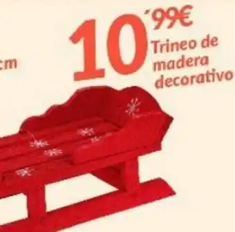 Embargos a lo bestia Trineo de Madera Decorativo oferta