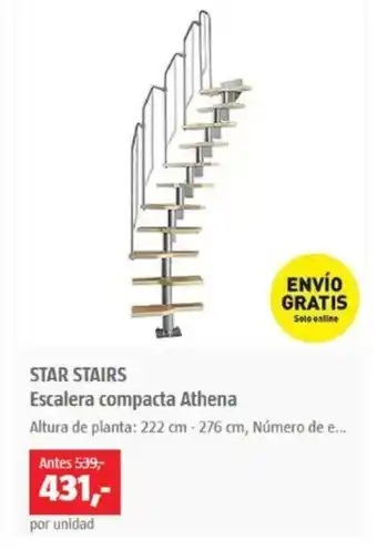 Bauhaus Escalera Compacta Athena oferta