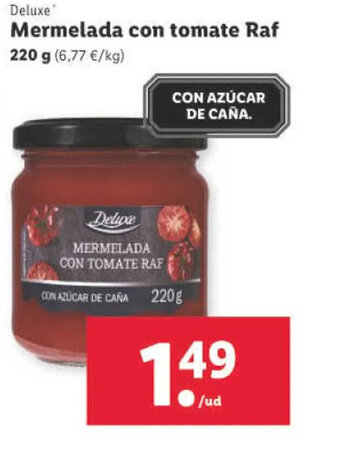 Lidl Mermelada Con Tomate Raf oferta