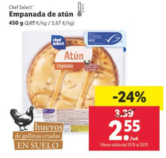 Lidl Empanada de Atún oferta