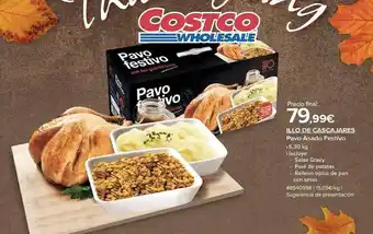 Costco Illo de cascajares pavo asado festivo oferta