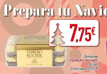 Minymas Bombones ferrero rocher 30 oferta