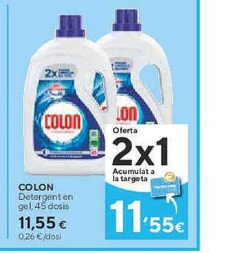 Caprabo Colon detergent en gel oferta