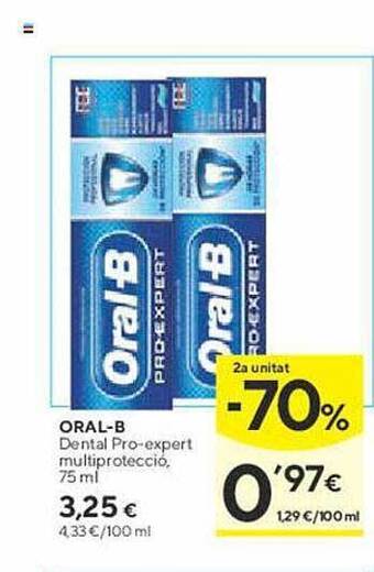 Caprabo Oral-b dental pro-expert multiprotecció oferta