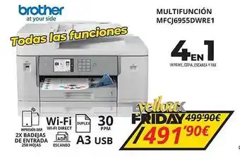 Dynos Informática Brother multifunción mfcj6955dwre1 oferta